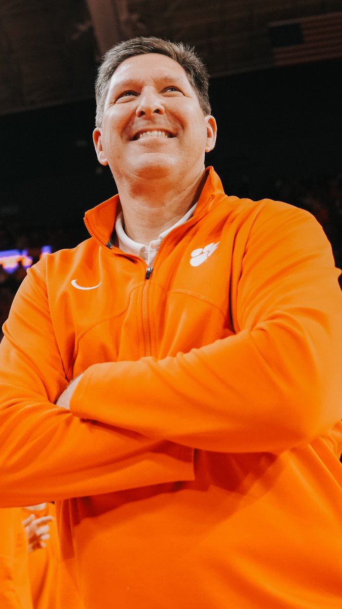 2024 Elite Eight ✅ Winningest Coach in Clemson History ✅ Our guy is here through 2029!