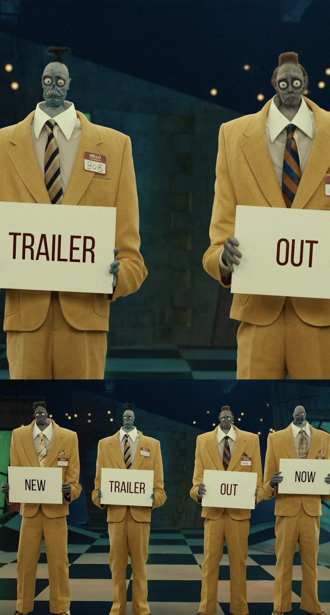 Chaos is his calling card. #BEETLEJUICE #BEETLEJUICE trailer out now!