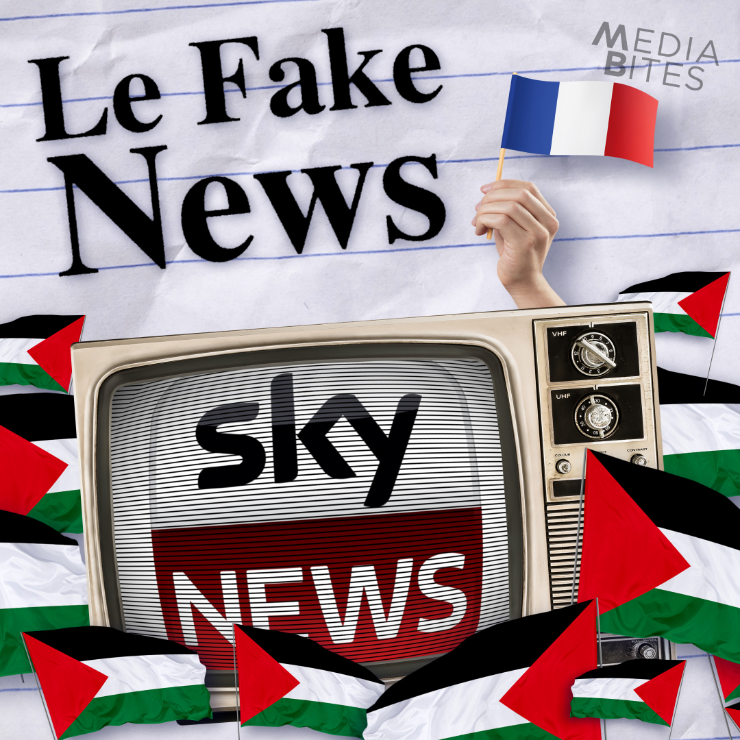 Sky News Australia called out by French fact checkers for claiming a pro-Palestinian rally is a French election victory celebration. #MediaBites #MediaWatch
