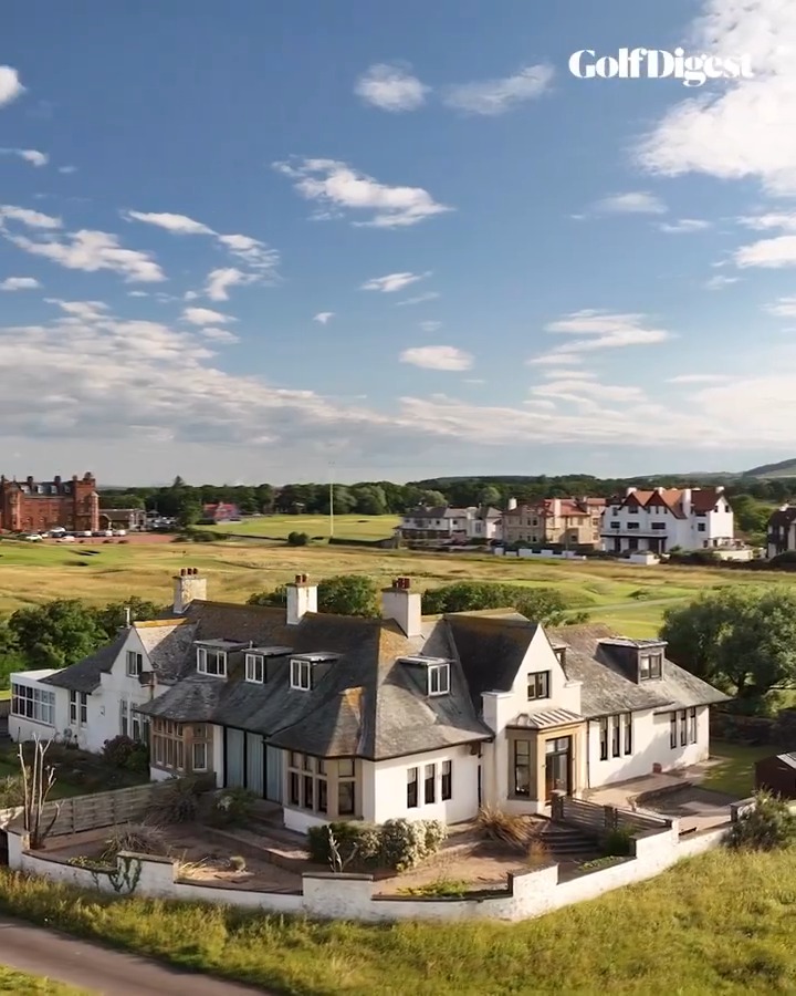 The best seat in the house at Royal Troon, and it's not really close. 🔥