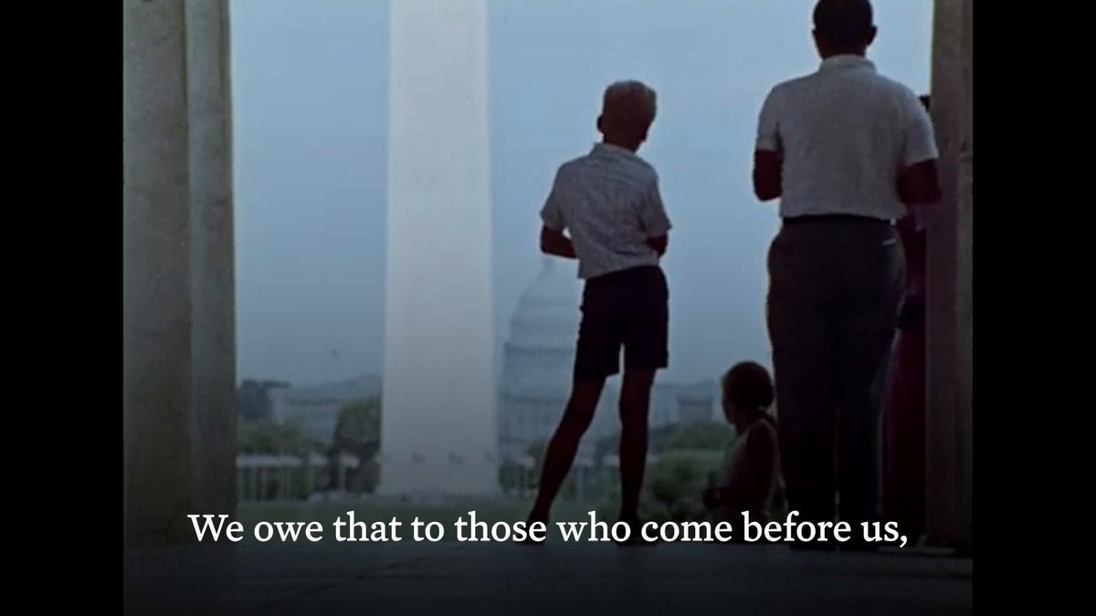 Unity may be one of our most elusive goals, but I firmly believe nothing is as important. We can do this. And we must. We owe it to those who gave their lives for this country. We owe it to ourselves. And we owe it to our children and our grandchildren.