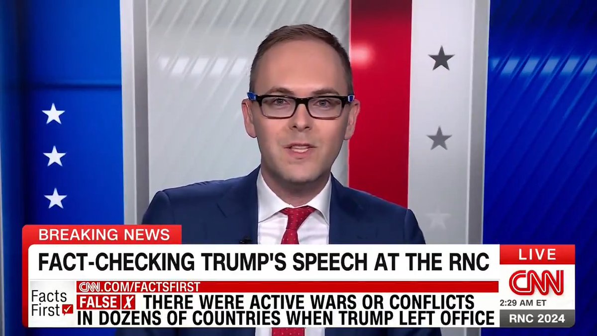 CNN fact checks Trump’s rambling, lie-filled RNC speech