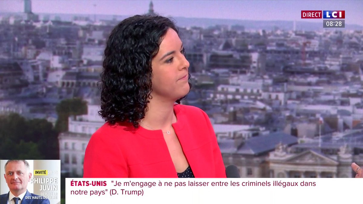 🗣️ "Je ne considère pas que le RN fait partie de la République" : Manon Aubry