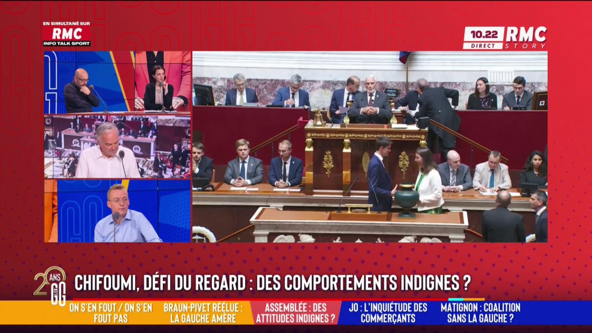 🤝 🚫 Qu’a dit Sébastien DELOGU au benjamin de l’Assemblée ? "Il a bombé le torse et fait le coq. Il m'a dit 't’es fada ou quoi ? t’es un fou toi ?' Et d'un autre côté, on avait la cour de l'école avec Piquemal et son chifoumi.» @Flavien_Termet #GGRMC