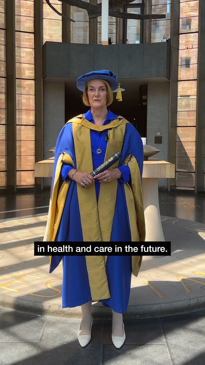 For her commitment to the enhancement of Allied Health services, and her passion for delivering excellence to create better futures, we are incredibly proud to award Suzanne Rastrick OBE with an Honorary Doctorate of Science. Here is what she had to say today: NHS #NHS