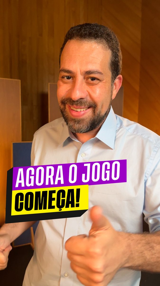 Vamo pra cima, São Paulo! Amanhã é o dia da convenção eleitoral, que oficializará a candidatura da nossa chapa à prefeitura de SP.