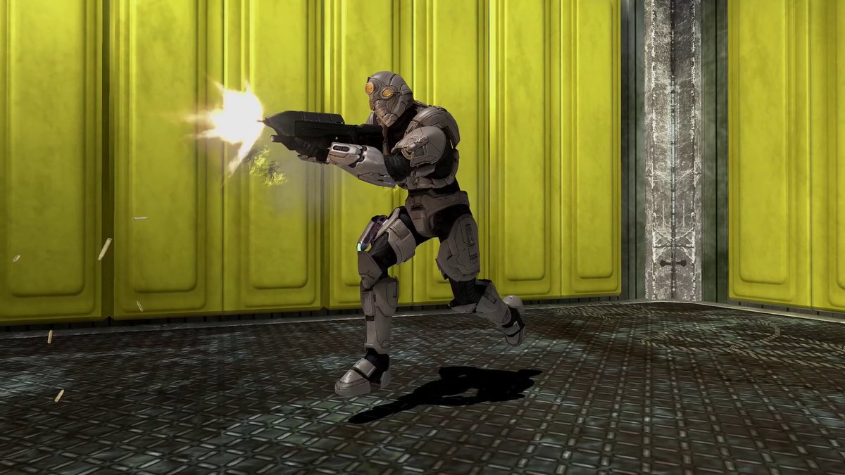 Among the many sets of armor developed and tested aboard Anvil Station are WARRIOR, ACCORD, and HIVEMIND - the latter of which is used by Spartans assigned to Flood containment operations. #FictionFriday