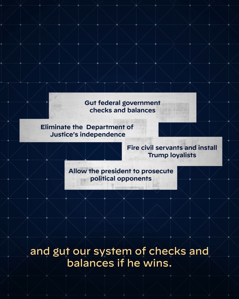 Project 2025 was created for Donald Trump by his closest buddies. It’s Trump and J.D. Vance’s blueprint for America. Learn the truth at