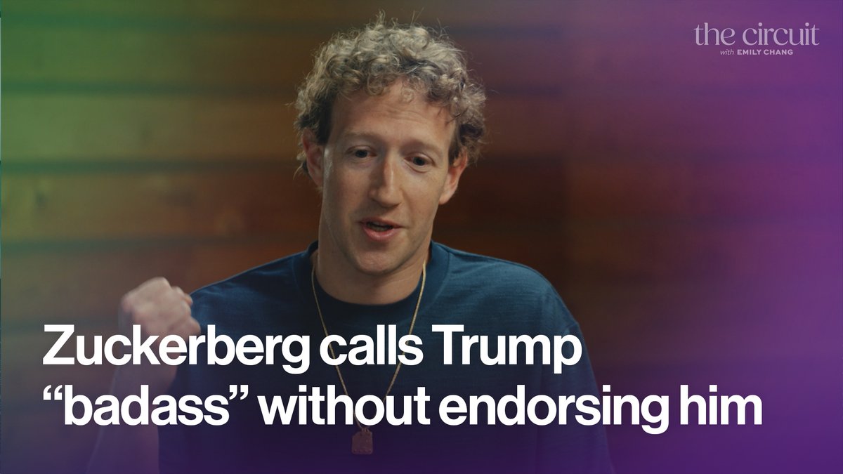 NEW - Zuckerberg: "Trump get up after getting shot in the face and pump his fist in the air with the American flag is one of the most badass things I've ever seen in my life."