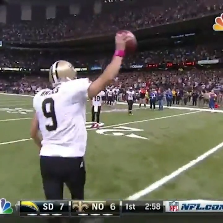 Remember when Drew Brees broke a 52 year old record by going 48 straight games with a TD pass?