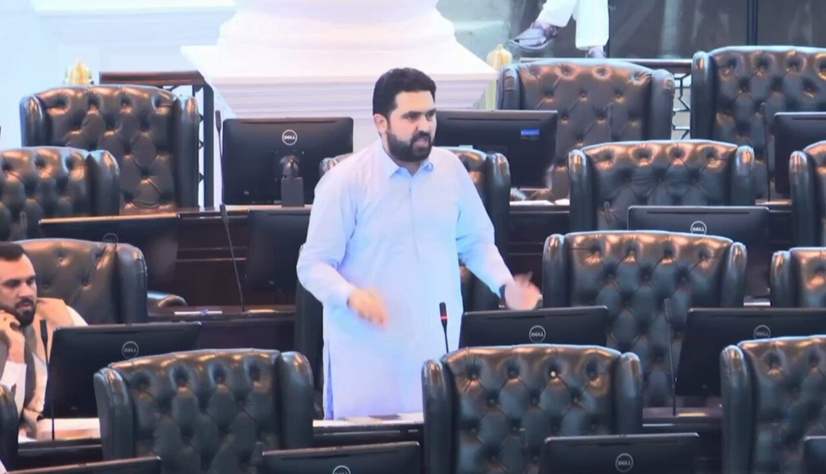 بڑھک باز علی امین گنڈا پور سے زیادہ بہادر PTI کا رکن اسمبلی سہیل آفریدی ثابت ھوا ہے کہ اسمبلی میں کھل کر بنوں میں اپنے پشتون بھائیوں کے قتل عام کی مذمت کررہا ہے #StateAttackedBannuPeaceMarch