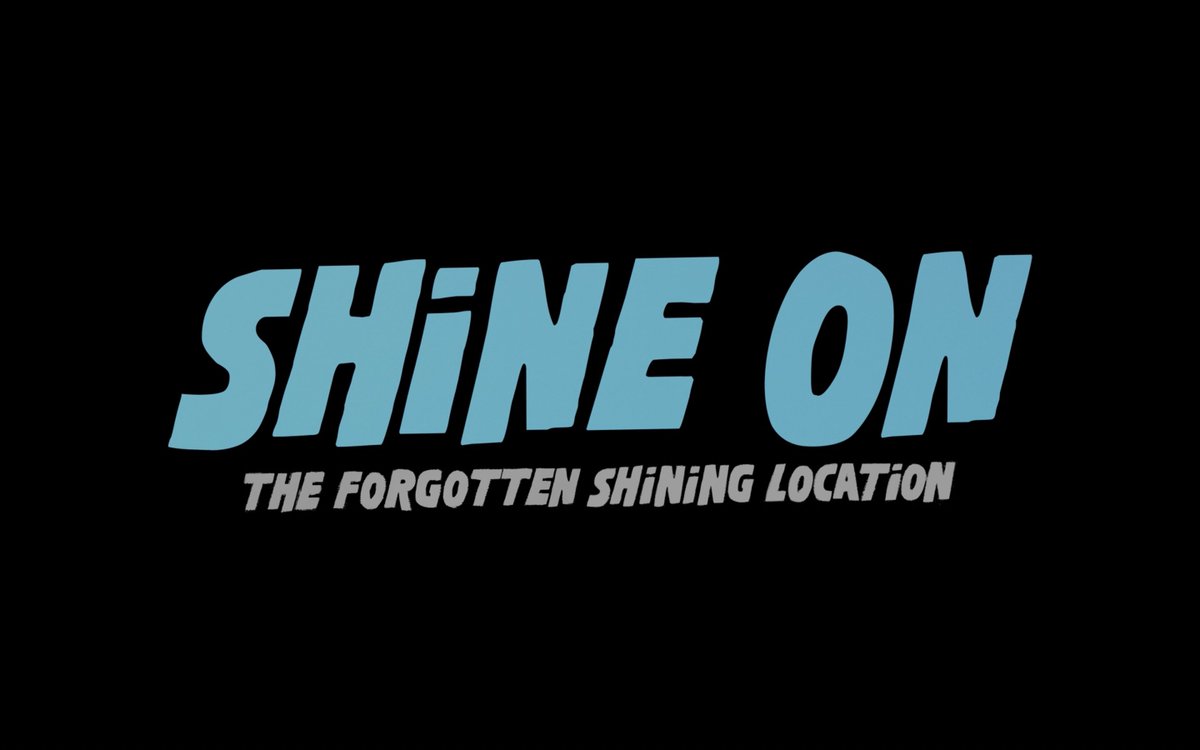 First Look...Shine On - The Forgotten Shining Location trailer is here! Narrated by multi award-winning Michael Sheen, this brand new documentary will premiere on the official Stanley Kubrick YouTube channel Friday 26th July, #KubrickDay, at 7pm BST/2pm EST/11am PST. Don’t miss it, subscribe to the official Kubrick YouTube channel now to watch live: In collaboration with Elstree Studios UAL Archives and directed by Paul King.