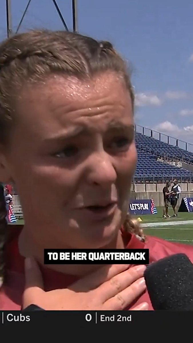 This is what teammates are all about 🥹🫶 📺: NFL FLAG Championships on on ESPN2 📱: Stream on #NFLPlus and ESPN+