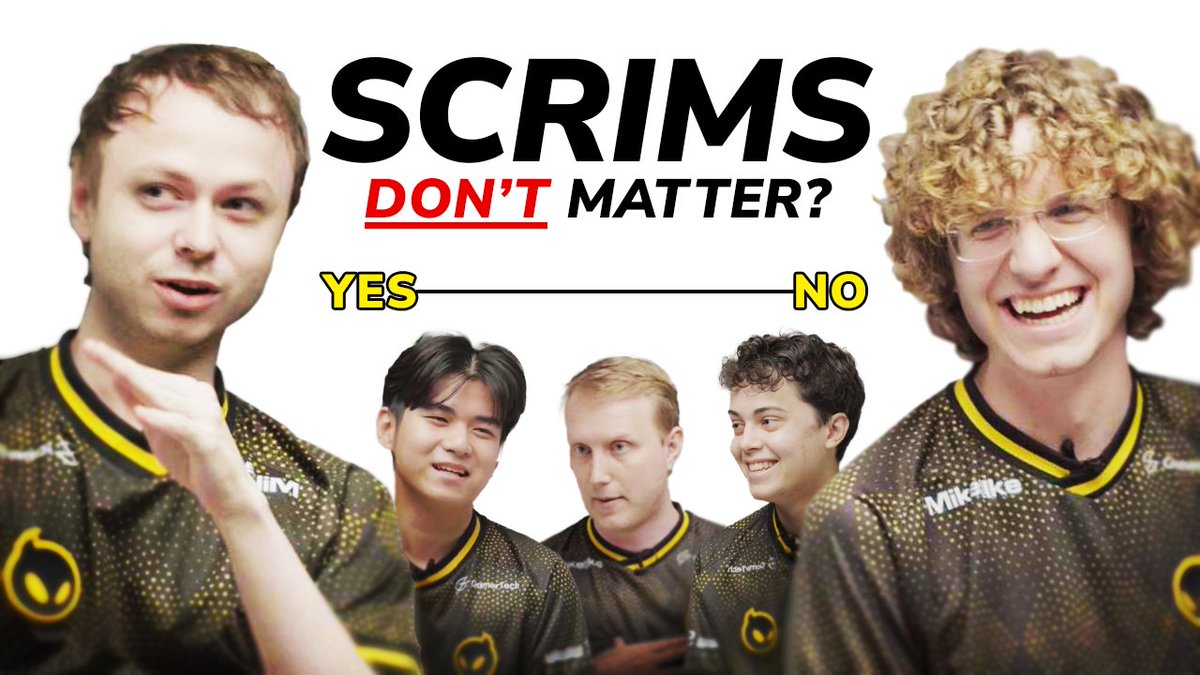 Do scrims REALLY matter? 🤔 Nicolaj Jensen and Licorice break it down, but who wins? #DIGSZN