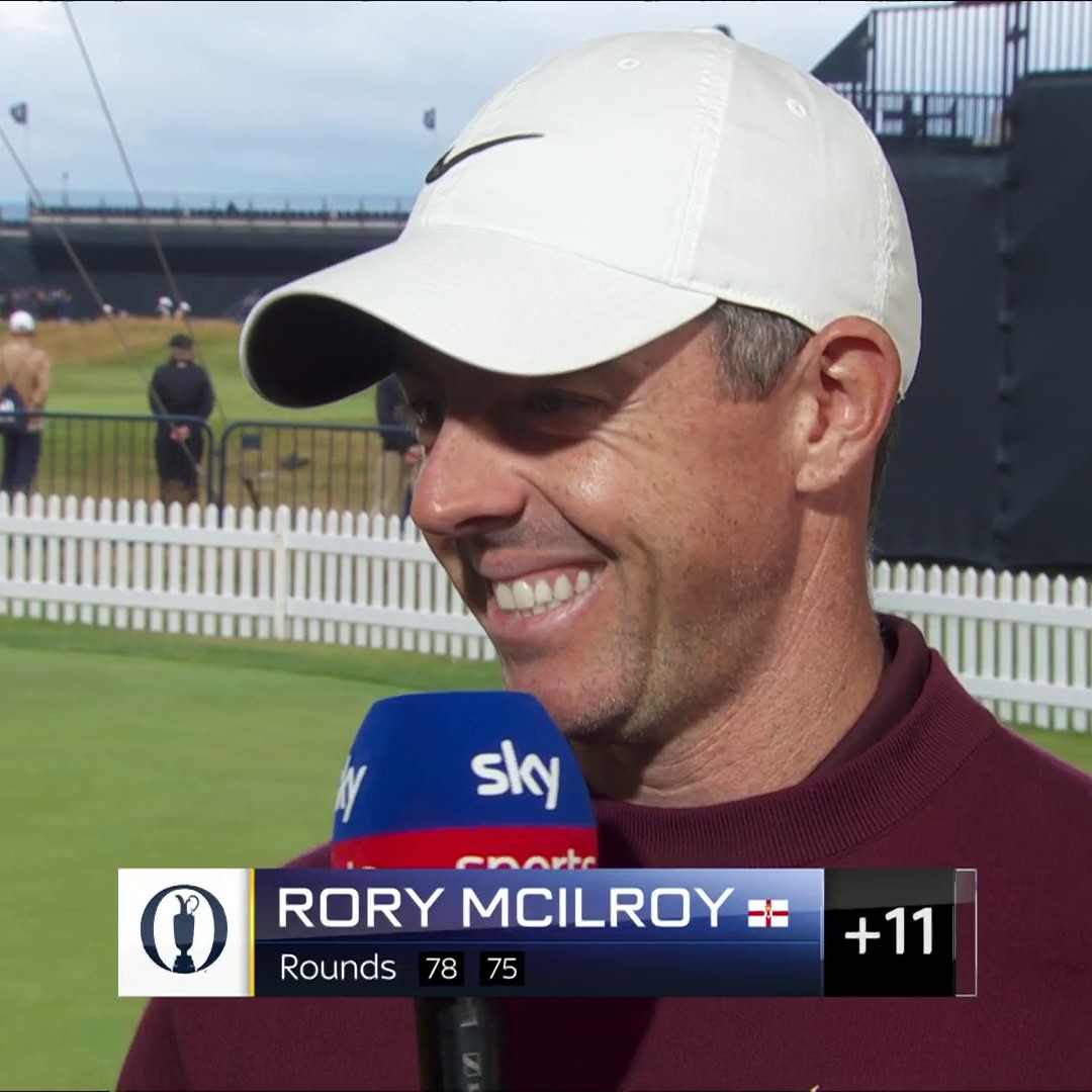 "I just have to remind myself that I am close" 🤞 Rory McIlroy reflects after a disappointing exit from The Open as his hunt for another major goes on 💭
