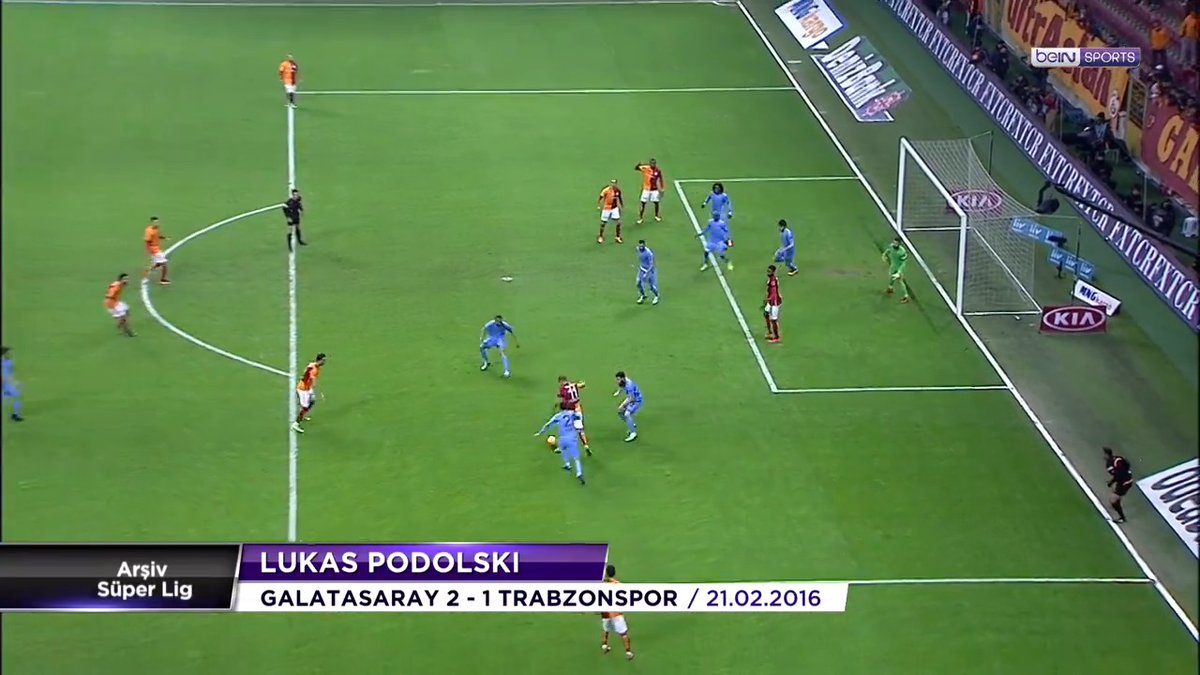 Yanlış zamanda gelen doğru adam tanımına cuk oturan bir isimdir şu muhteşem golün sahibi Lukas Podolski doyamadık...