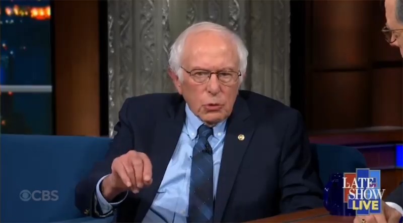 Sen. Bernie Sanders: Let me be very clear as to why I support President Biden. He has been the strongest, most progressive president in my lifetime. He is the first president in American history to stand with workers on a picket line. He has lowered the cost of prescription drugs, he's rebuilding our crumbling infrastructure, and we have put more money into combating climate change than any point in the history of this country. 5 million Americans have student debt relief and that's just getting started. He has a record to run on. The ideas he's talking about for his first 100 days if reelected, I believe will resonate with the middle class in this country