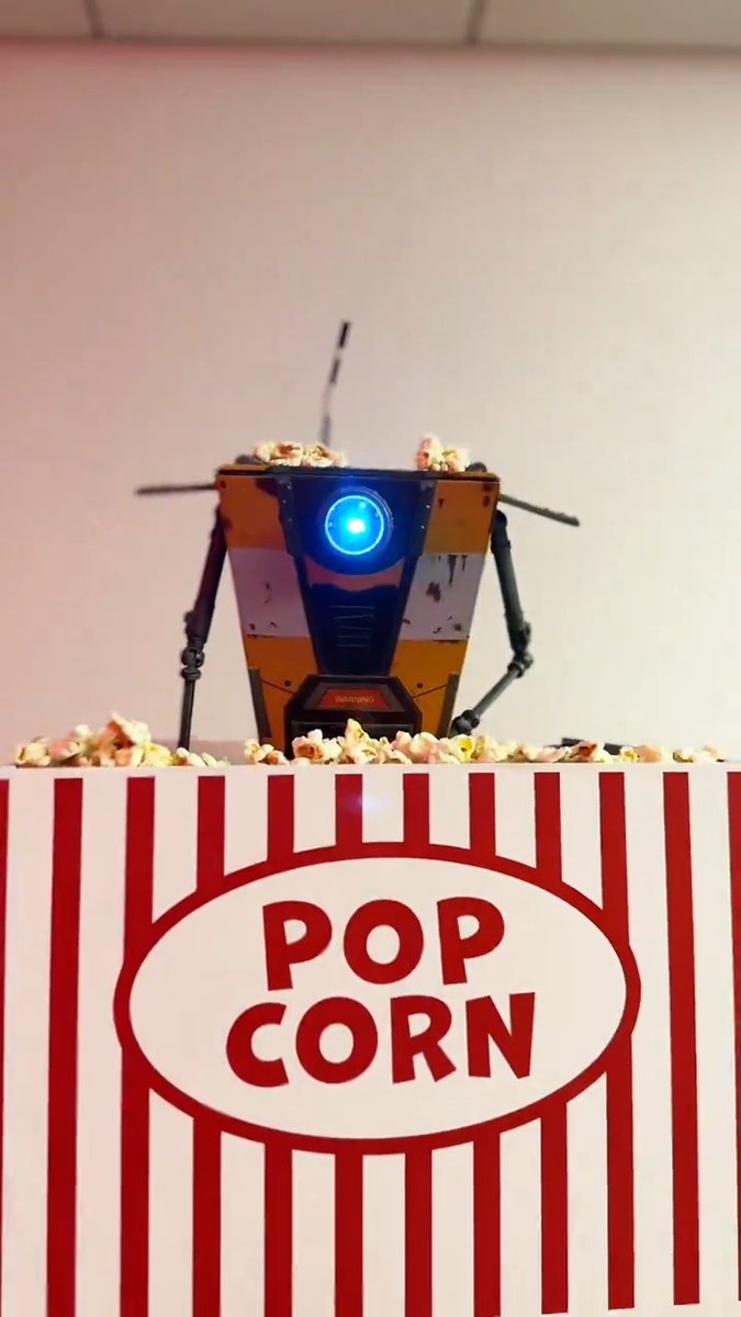 Claptrap popcorn bucket 🍿 #Borderlands