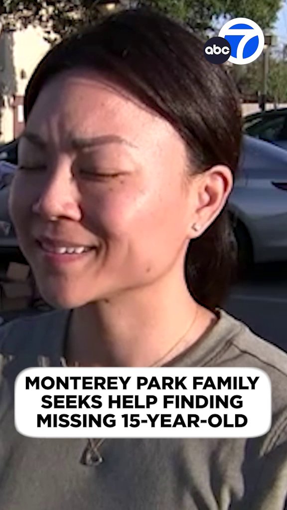 Have you seen her? Authorities in #MontereyPark are searching for #AlisonJillianChao, a 15-year-old girl who's been #missing for several days.