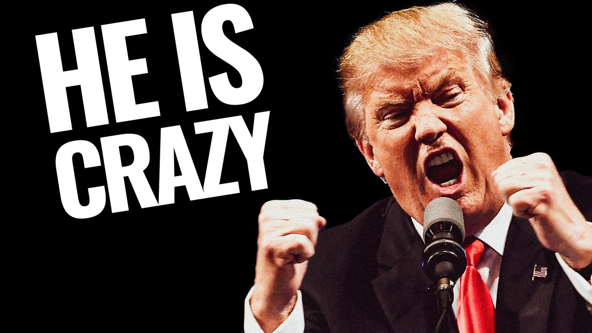 Donald Trump has never been right in the head.