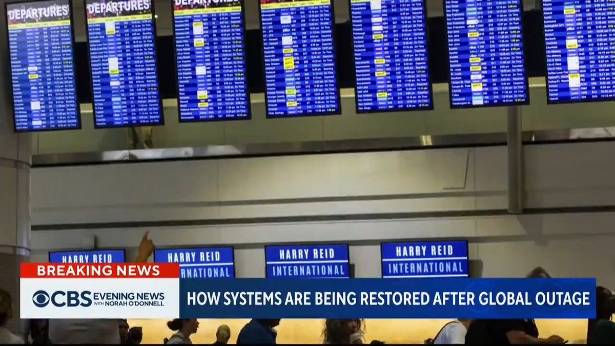The Microsoft outages that disrupted airlines and other businesses was caused by a CrowdStrike software glitch. CBS News' Carter Evans explains how it happened and what's being done to prevent something like this from happening again.