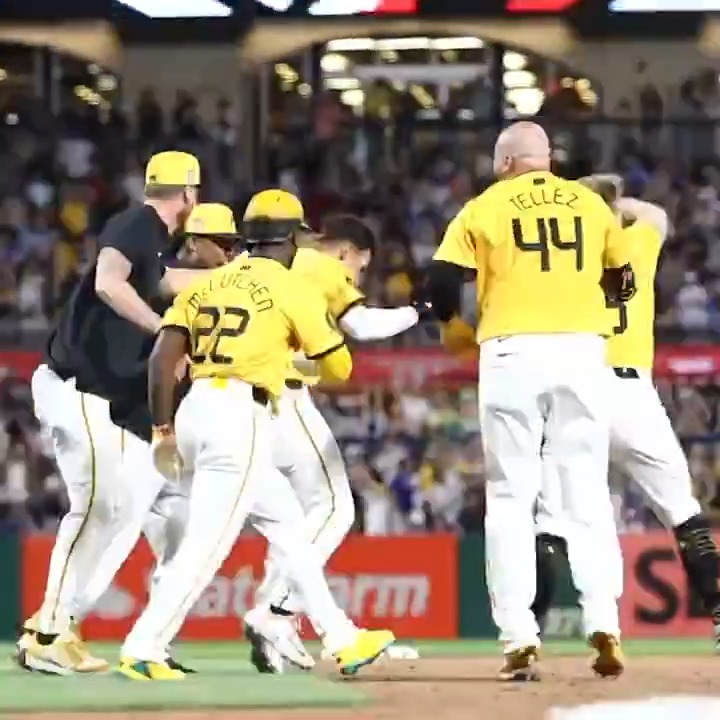 The Pittsburgh Pirates are over .500 and Pittsburgh is rockin'. #Walkoff