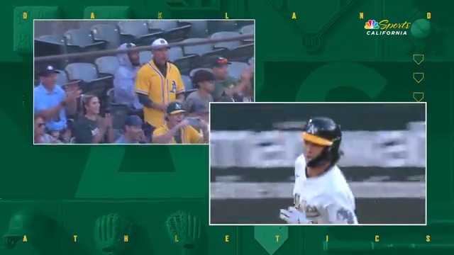 Former Major Leaguer Jack Wilson was pumped for his son Jacob's first career hit. 🥹