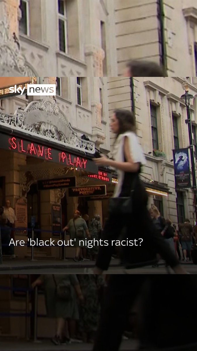 'Black out' nights are theatre performances aimed at black-only audiences. Sky's Jayson Mansaray explains.