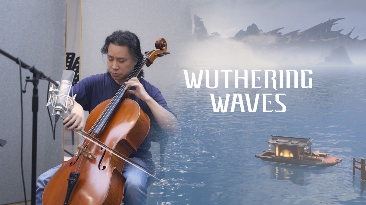 Wuthering Waves V1.1 OST "Lifted Clouds of Eons" recorded video released! Immerse yourself into the wonderful music! Composer: jixwang Arranger: jixwang Cello Player: Pei Xu Orchestra Producers: jixwang, Kuo Pang String Recording: Starliner Orchestra
