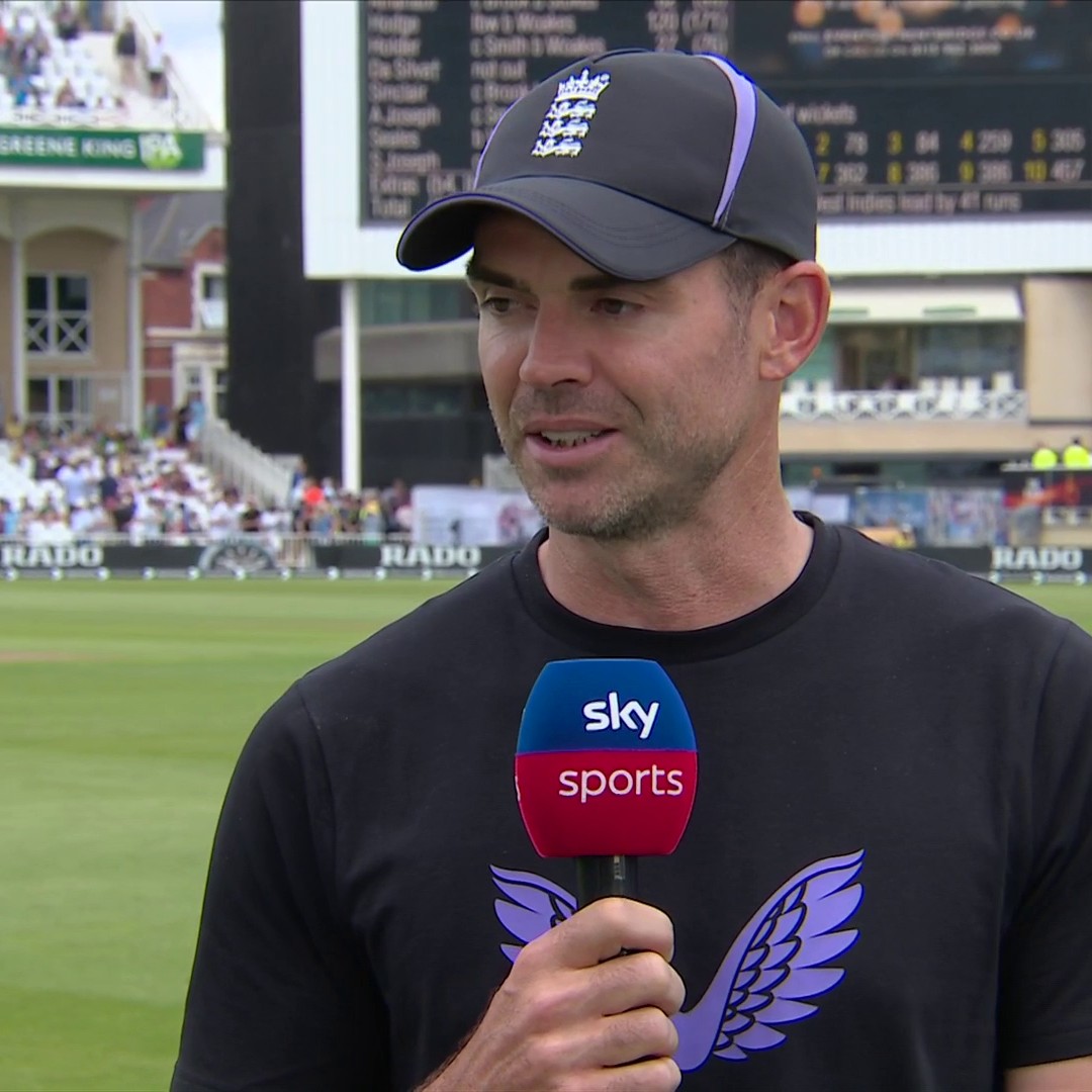 "I've really enjoyed it so far!" 🤩 Jimmy Anderson on his new role as an England bowling mentor following retirement 🗣️