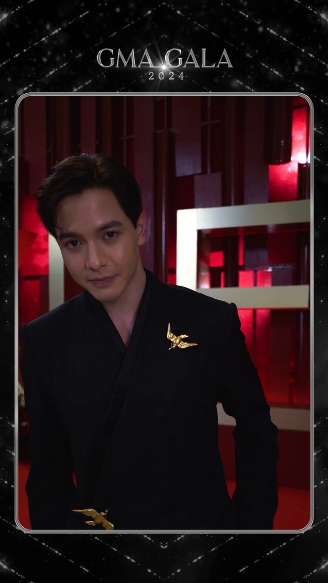 Asia's Multimedia Star, #AldenRichards, captured our hearts with his look and smile! #GMAGala2024