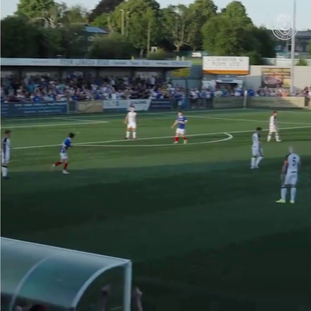 Ryley Towler scored this super solo goal from 40 yards out in Portsmouth’s pre-season friendly against Havant &amp; Waterlooville 😮😍 [Video credit: Portsmouth FC]