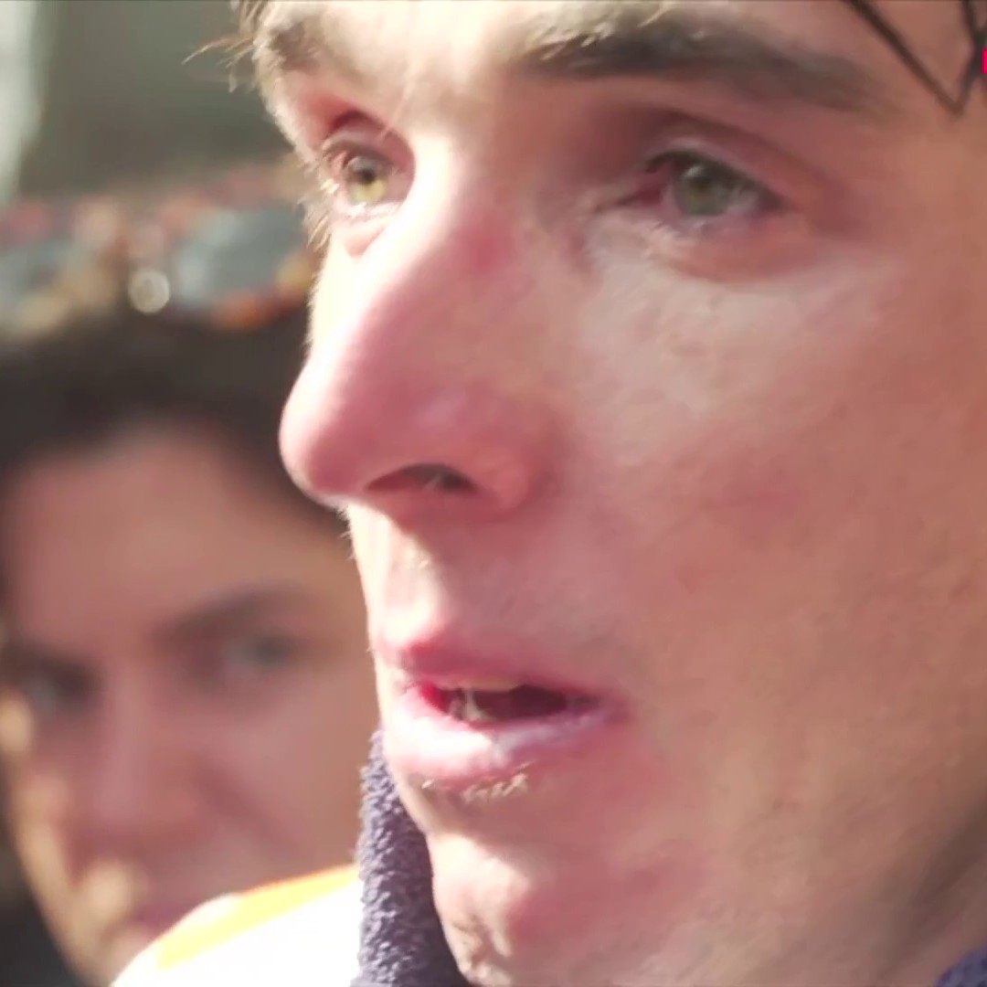🥺🥺🥺 Les larmes de Romain Bardet après l'arrivée : "C’est l’histoire de ma carrière : se battre sans jamais être le meilleur, mais ne jamais baisser les bras" #TDF2024