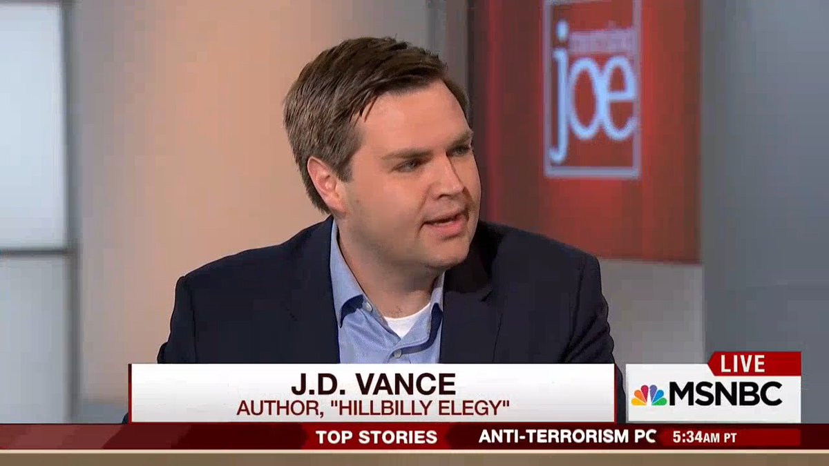 JD Vance: I think in many ways, Trump is just another opioid