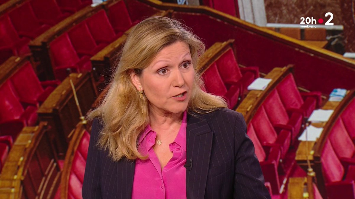 🗣️ "Ce n'est pas normal que le RN n'ait pas de vice-président." La présidente de l'Assemblée nationale parle "d'un vote stupéfiant" mais souhaite rassurer les électeurs du parti en précisant que "la voix du RN sera entendue dans les instances de l'Assemblée." #JT20H