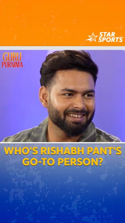 Rishabh Pant talking about the importance of MS Dhoni in his life. 👌 - Thala, an inspiration...!!!!
