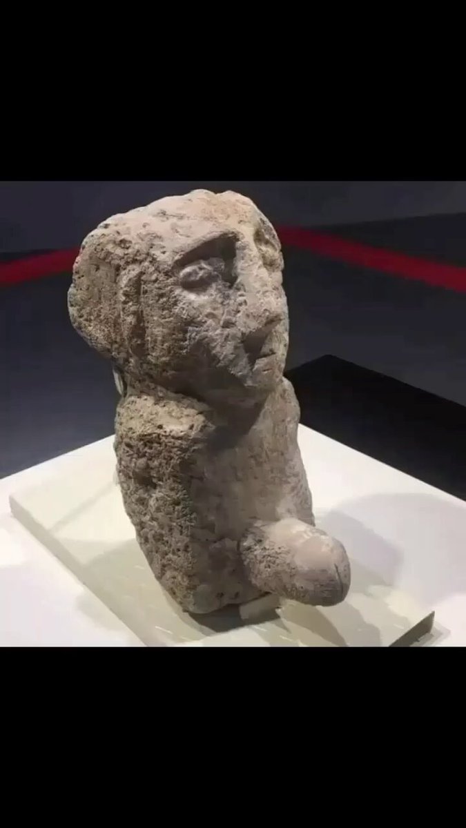 Göbekli tepede bulunan ilk heykel, atalarım benim.