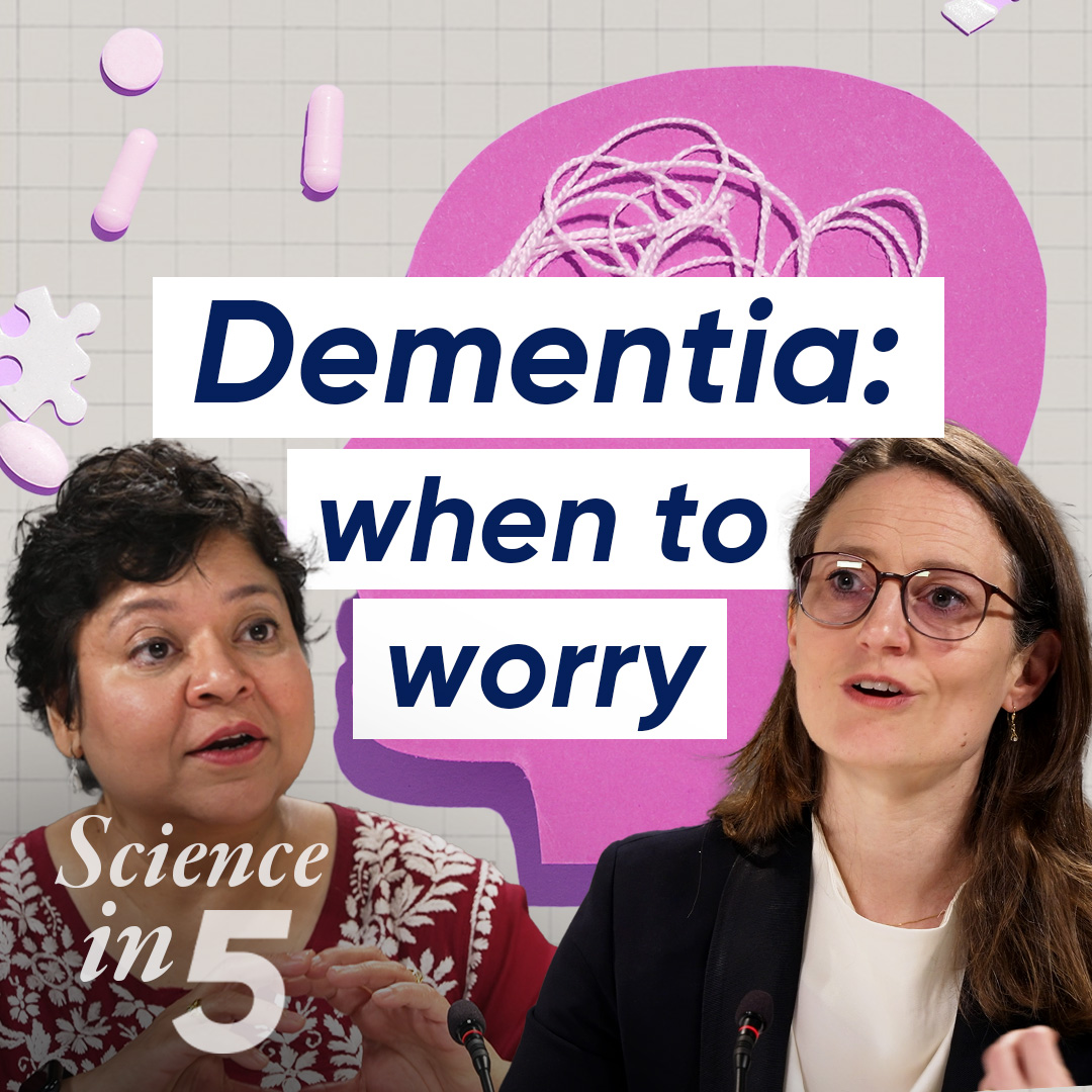 Is #Dementia a normal part of ageing? Someone suffers from dementia every three seconds. What are the causes? Can we prevent it? Is there a cure? Katrin Seeher explains in Science in 5 ⬇️