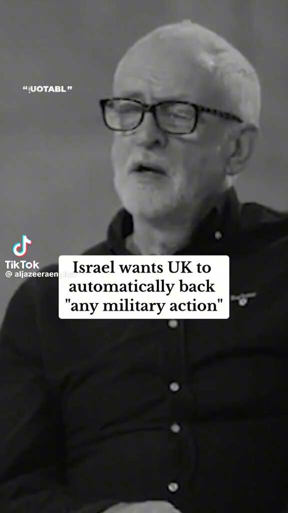 You can not become leader of the Labour Party in England, unless you give blanket support for any military action by Israel...🇮🇱🇬🇧