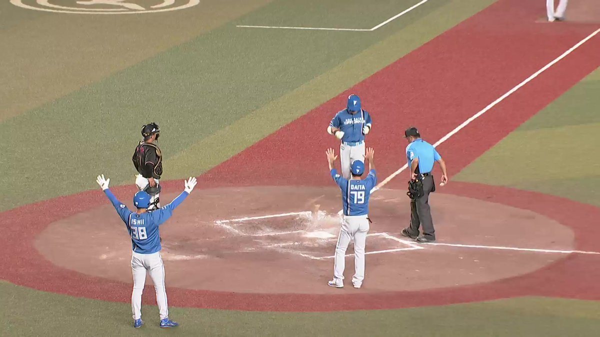 2打席連続の一発💥 北海道日本ハム #清宮幸太郎 選手の本日4安打目となる2ランホームラン💪 #lovefighters 👇ライブ配信はこちら