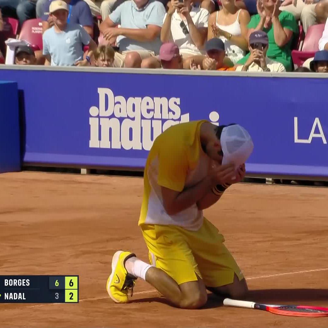 NUNO BORGES DERROTOU NADAL E CONQUISTA O PRIMEIRO TORNEIO ATP DA CARREIRA, EM BÅSTAD! 🏆