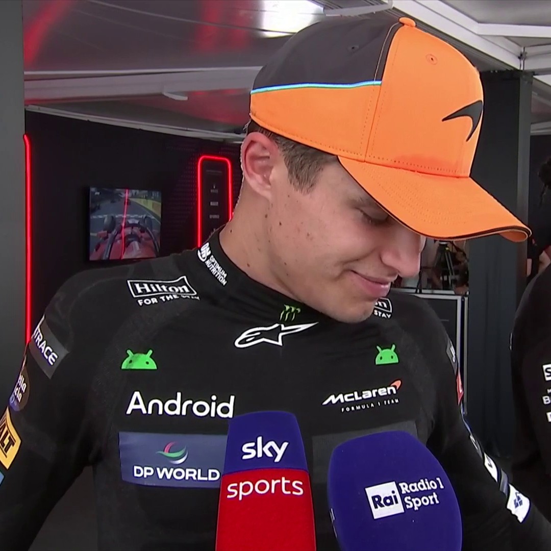 "Oscar's done a lot for me in the past and helped me in many races" Lando Norris with an open and honest reflection of his Hungarian Grand Prix and swapping positions with Oscar Piastri 👇