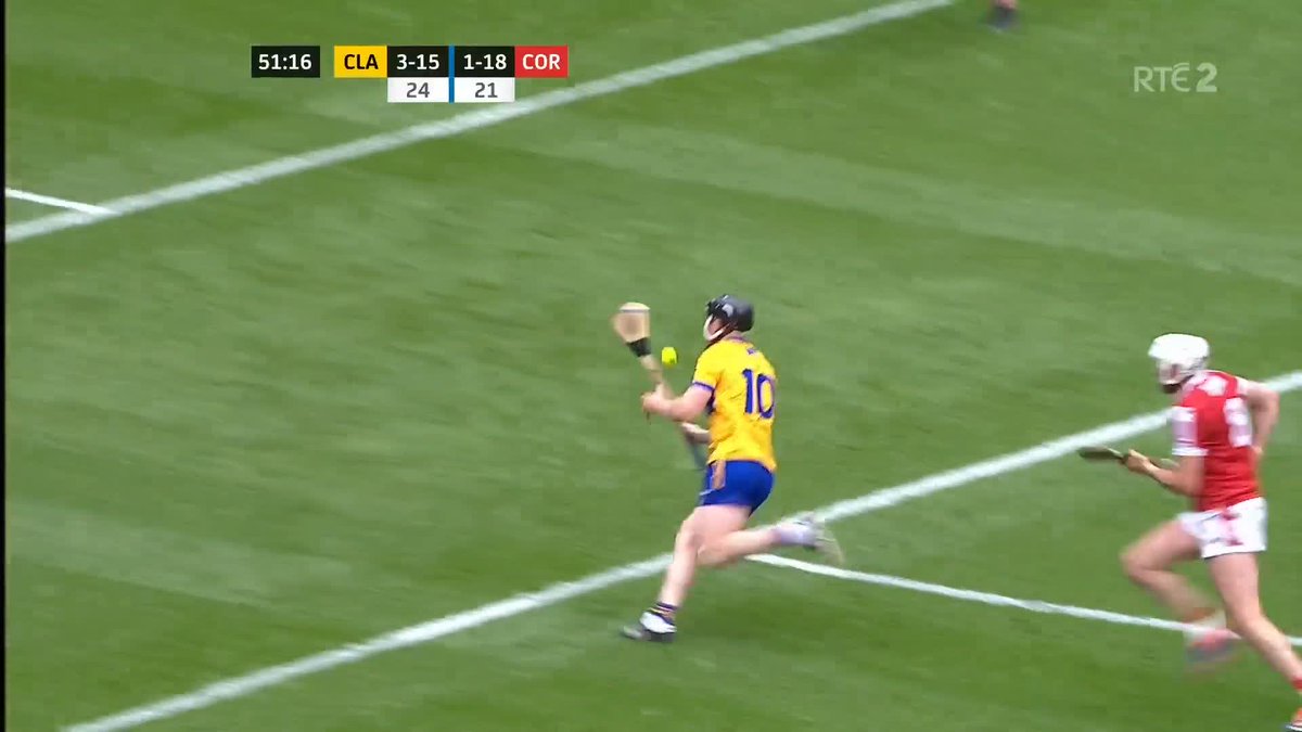 Two of the all-time great All-Ireland final goals in the same game! This is absolutely sensational from Tony Kelly 😳