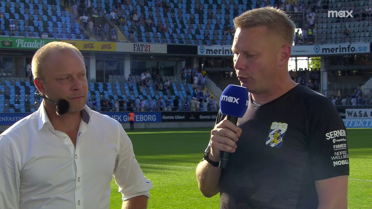 Stefan Billborn gästar studion efter IFK Göteborgs sena poängtapp mot VSK 💬 📲 Se höjdpunkter från Allsvenskan på Max