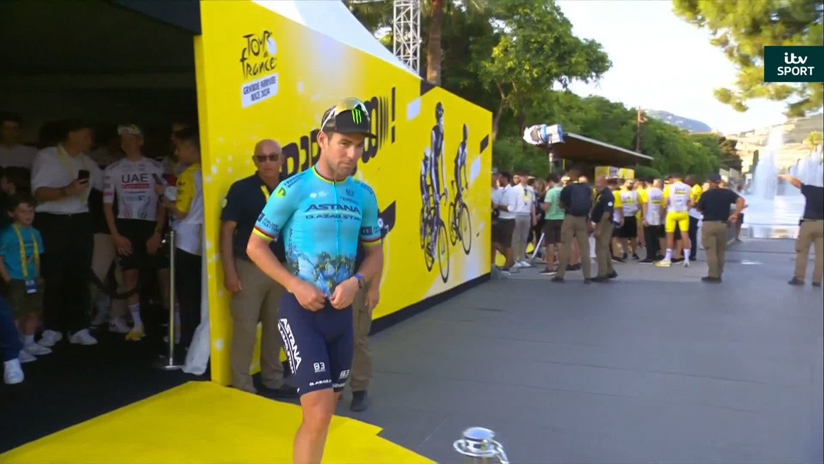 Sir Mark Cavendish, the all-time record holder for stage wins at the Tour de France 3️⃣5️⃣🇮🇲🚀 #TDF2024