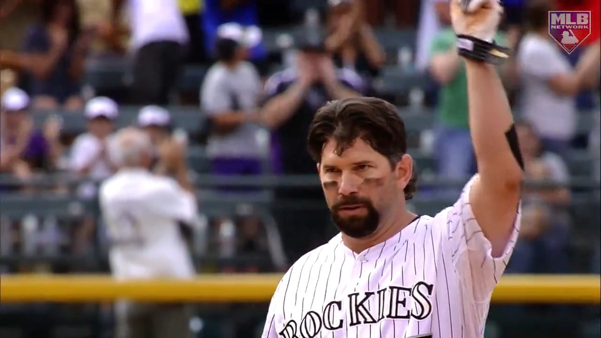 "Todd Helton is the face of the Colorado Rockies. He's the greatest player that's ever played there." Larry Walker on former Colorado Rockies teammate and fellow Hall of Famer Todd Helton.