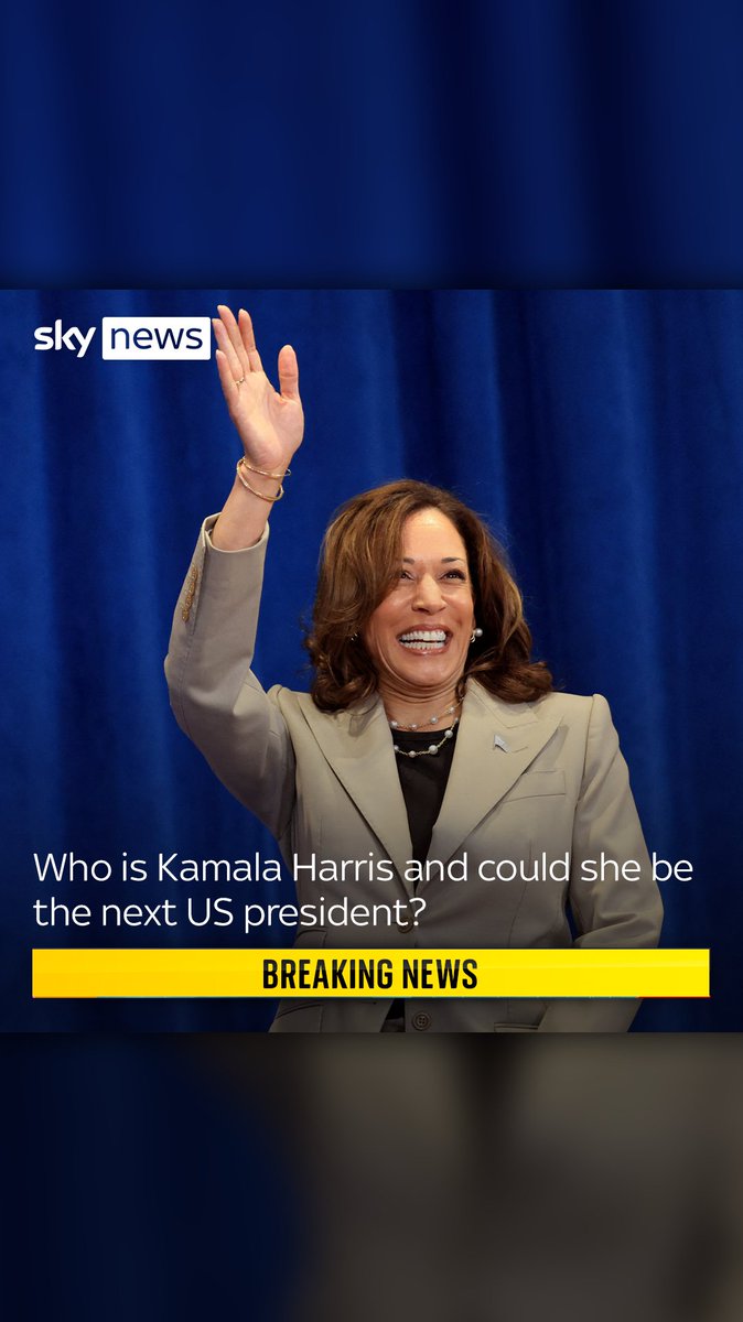 Who is Kamala Harris and could she be the next US president? Joe Biden has backed his vice president Kamala Harris to take his place as the Democratic Party's nominee for the presidential election Latest updates:
