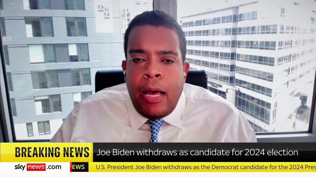 'Who among the Democrats wants to be person to say I want to be the candidate for president and take out the first African American woman [nominee]?' Political analyst Calvin Dark - كالفين دارك says: 'A bigger question is who is going to be her vice president'