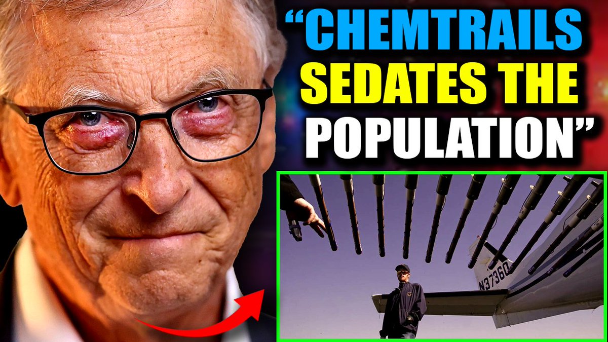 🚨 Top Pilot Testifies: 'Bill Gates Is Fumigating Cities With Mood Altering Chemtrails' ✈️ The chemtrails agenda has been hiding in plain sight for decades. Everybody who has been paying attention has noticed the strange and unnatural patterns in the sky above cities and regional centers. But the mainstream media have been telling us not to believe our own eyes. They have been gaslighting us on behalf of their paymasters, the global elite, and demonizing anybody who dares to ask questions and do their own research. Unfortunately for the elite, in 2024 a succession of brave whistleblowers have come forward to share what they know about the agenda to poison everything under the sun.
