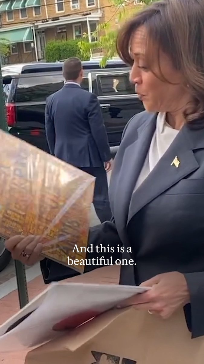 I support Kamala because she has amazing music tastes and her step-kids are named after Coltrane